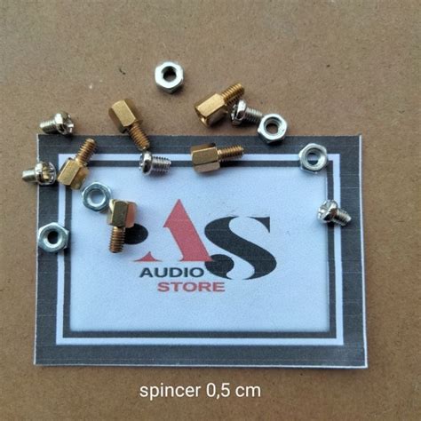 Jual SPACER BESI SPICER BESI KAKI PCB M3 0 5 CM Shopee Indonesia