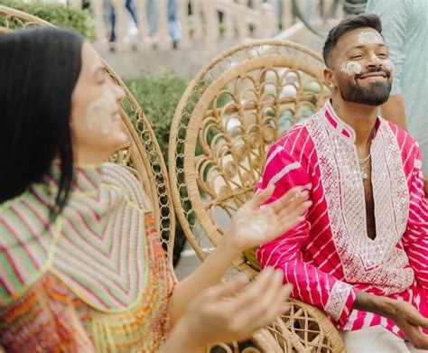 Hardik Pandya And Natasa Stankovics Haldi Ceremony See Photos K4