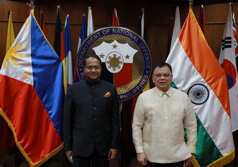 India In Philippines On Twitter Ambassador Shambhukumaran Met H E Jose C Faustino Jr Sr