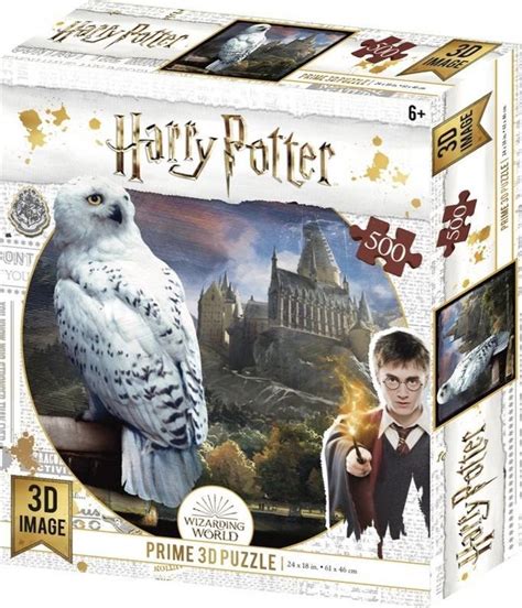 Puzzle Harry Potter Edwiges 3D 500 peças Puzzle Mania pt