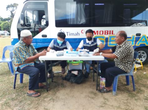 Pertama Kali Mobil Sehat Pt Timah Tbk Hadir Di Desa Lintang Pemdes Dan