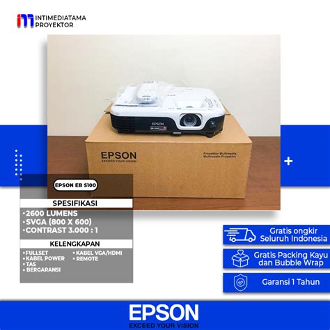 Jual Proyektor Epson Eb S Shopee Indonesia