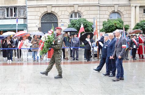 Krakowskie uroczystości w 79 rocznicę wybuchu powstania warszawskiego