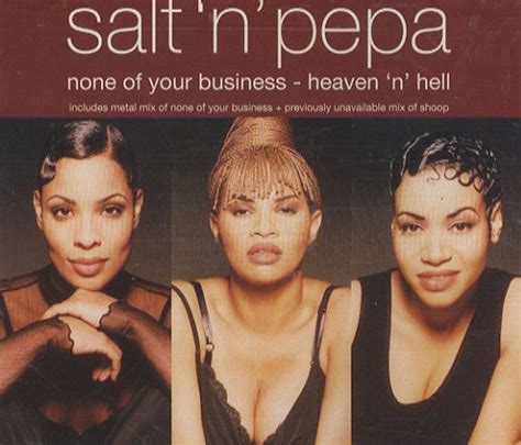 Salt N Pepa None Of Your Business Single CD Amazon Music