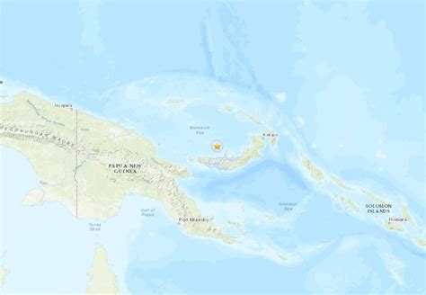 Pnguinea Un Terremoto De 65 Sacude Papúa Nueva Guinea