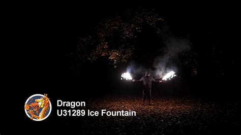 Dragon Fajerwerki Raca Meczowa Srebrna U Ice Fountain Pochodnia