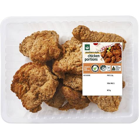 Woolworths Southern Style Chicken Portions 900g 1 3kg Woolworths