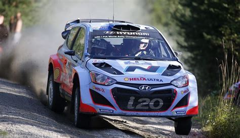 Hyundai Shell World Rally Team Flies To Top Six Finish On Mixed Final