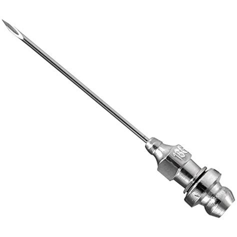 Carbyne Grease Injector Needle 1 12 Inch Long 18 Gauge Stainless