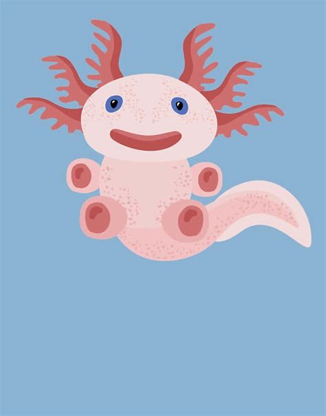 [100+] Cute Axolotl Wallpapers | Wallpapers.com