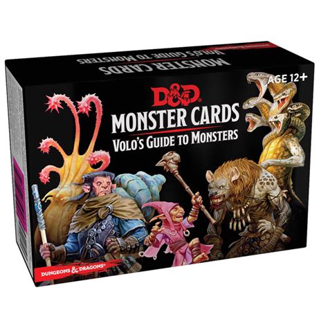 Dungeons & Dragons Monster Cards: Volo's Guide to Monsters - Arctic ...