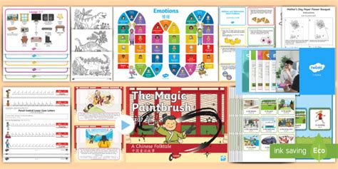 Free Ks1 China Taster Resource Pack Englishmandarin Chinese