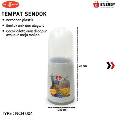 OWL PLAST TEMPAT SENDOK NCH 004 Energy Bali