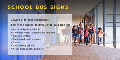 School Bus Signs Products