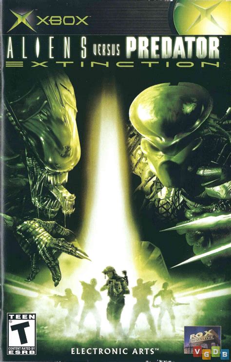 Aliens Versus Predator Extinction Vgdb Vídeo Game Data Base