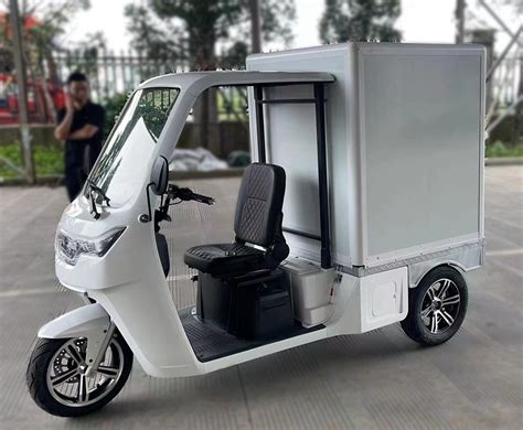 Electric Delivery Scooter Last Mile Cargo Delivery