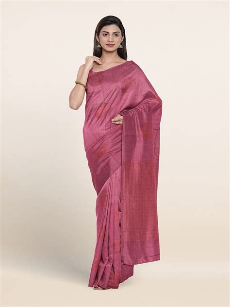 Buy Pothys Ethnic Motifs Woven Design Silk Cotton Saree Sarees For Women 21892050 Myntra