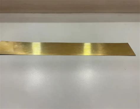 Polished Brass Strips 6040 Rectangular Thickness 3 Mm At Rs 630kg In Jamnagar