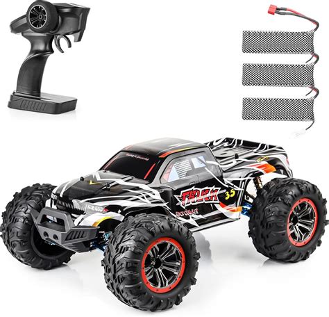 dsfen F19A RC Araba 1 10 4WD 70km h 2 4GHz Fırçasız Yüksek Hızlı Off