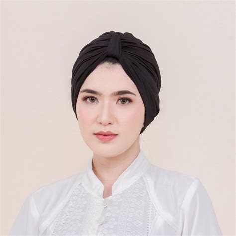 Jual Bisa COD Emily Turban Bahan Jersey Turban Instant Wanita Dewasa