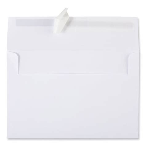 Peel Seal Strip Business Envelope A9 Square Flap Self Adhesive