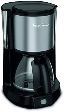 Moulinex Subito Select Filter Coffee Machine Black Silver Plastic