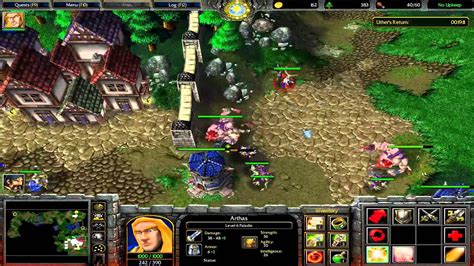 Spaz Plays Warcraft 3 Roc Campaign Human Mission 5 Youtube