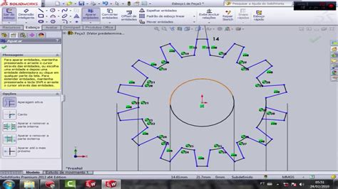 Curso B Sico Solidworks Aula Modelagem De Uma Engrenagem