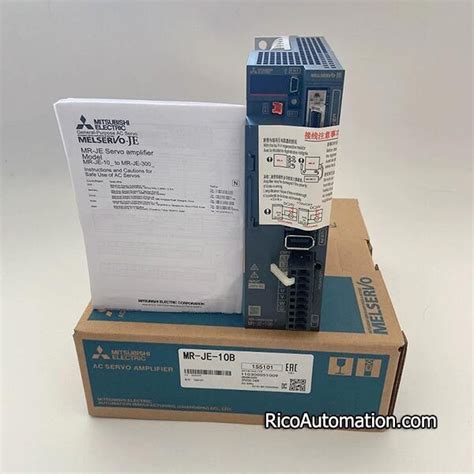 Mitsubishi Electric MR JE 10B AC Servo Amplifier 100W Industrial