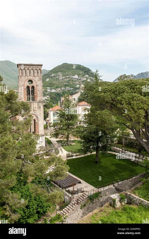 Garden And Tower View Villa Rufolo Ravello Salerno Province Amalfi