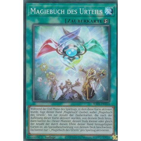 Magiebuch Des Urteils V Platinum Secret Rare Ra De V