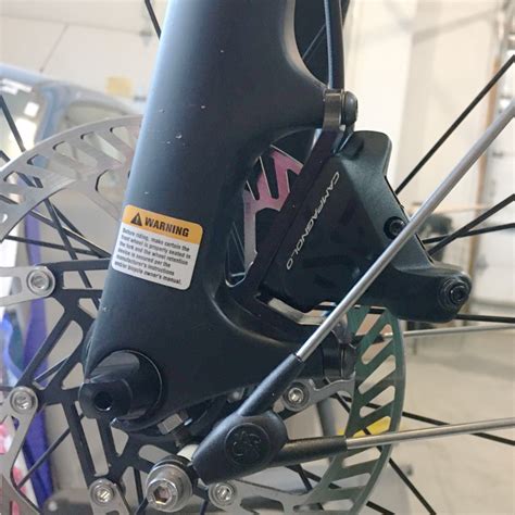 Adapter For Flat Mount Caliper On Post Mount As Solutions
