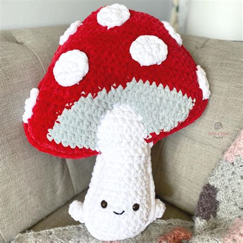 Mushroom Amigurumi Free Crochet Pattern • Spin a Yarn Crochet