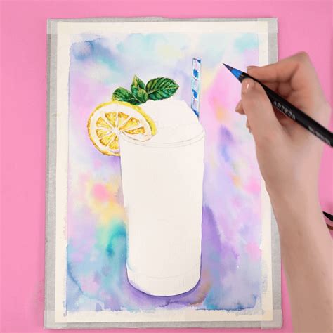 Discover How to Use Arteza Watercolor Brush Pens in this Cocktail ...