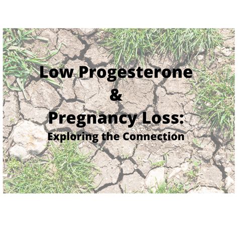 Pregnancy Loss and Low Progesterone: Exploring the Connection