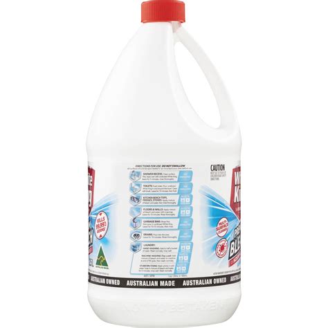 White King Bleach Standard 25l Woolworths