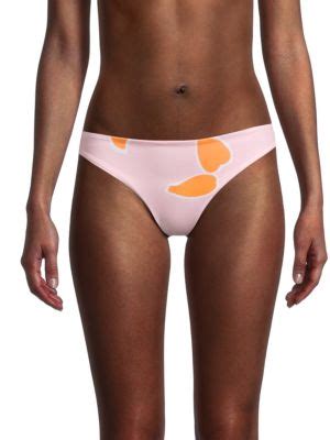 Juan De Dios Juan De Dios By Moye Guava Low Rise Bikini Bottom On Sale Saks Off Th