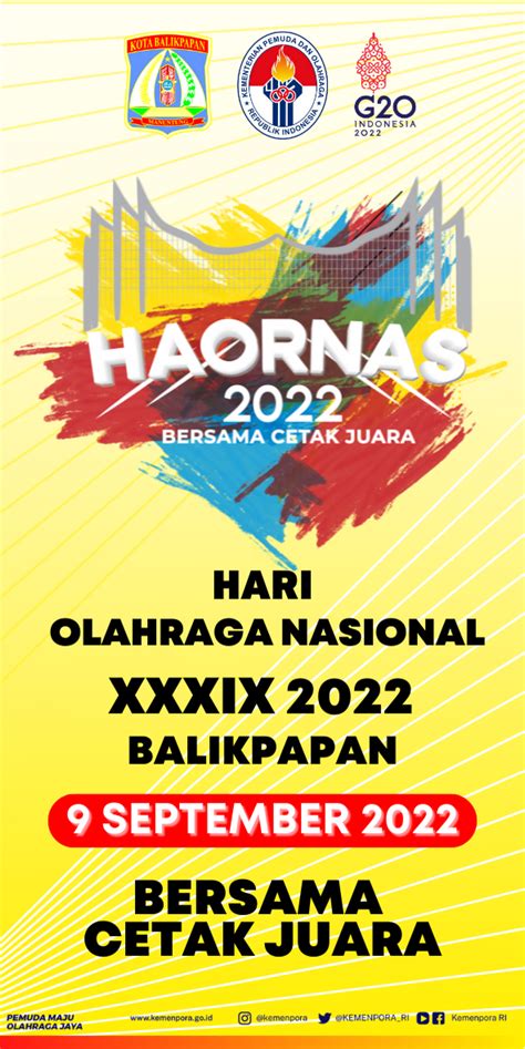 Hari Olahraga Nasional Logo Dan Sejarah Peringatannya