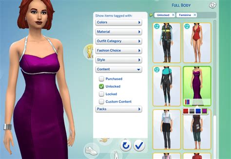 The Sims Unlocking All Create A Sim Items Packs Included