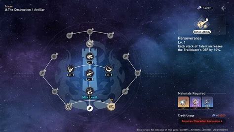 Character Progression Honkai Star Rail Prydwen Institute