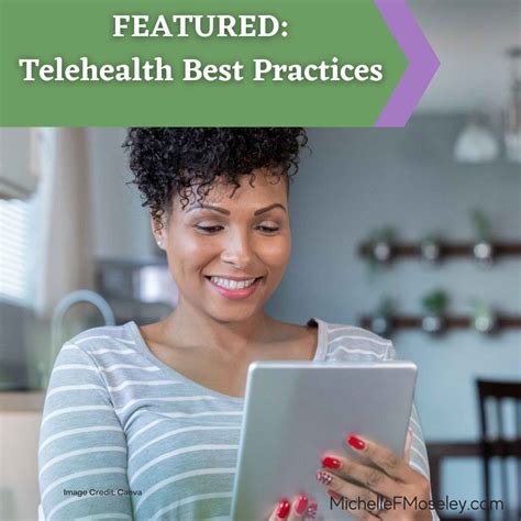 Featured Telehealth Best Practices Michelle F Moseley Counseling PLLC