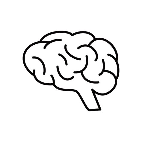 Intelligent Brain Clipart Vector