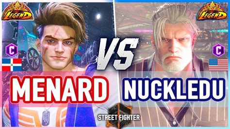 SF6 MenaRD Luke Vs NuckleDu Guile Street Fighter 6 YouTube