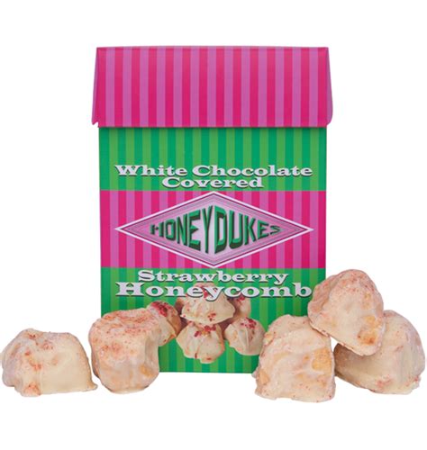 Honeydukes White Chocolate Honeycomb Harry Potter Shop