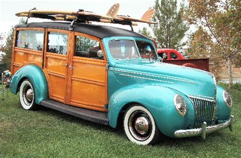 1939 Ford Deluxe Woodie Woody Wagon Street Rod