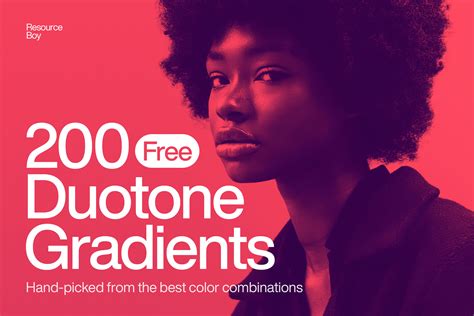 200 Duotone Photoshop Gradients (FREE) | Resource Boy