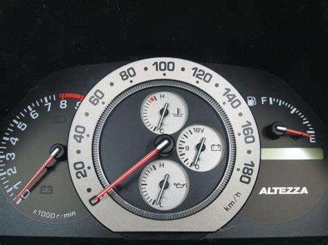 Sell F98t Jdmtoyotaaltezzasxe10oem Gauge Cluster In Hiroshima Jp