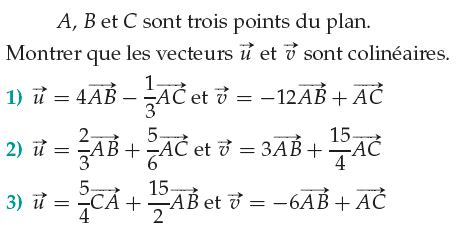 Coordonnées et Vecteurs 1erS 1ère Mathématiques