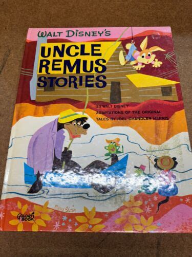 Walt Disneys Uncle Remus Stories By Joel Harris Hc 1947 A Giant Golden Book Ebay