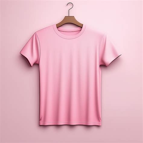 Premium Photo | Fashion mockup pink tshirt blank